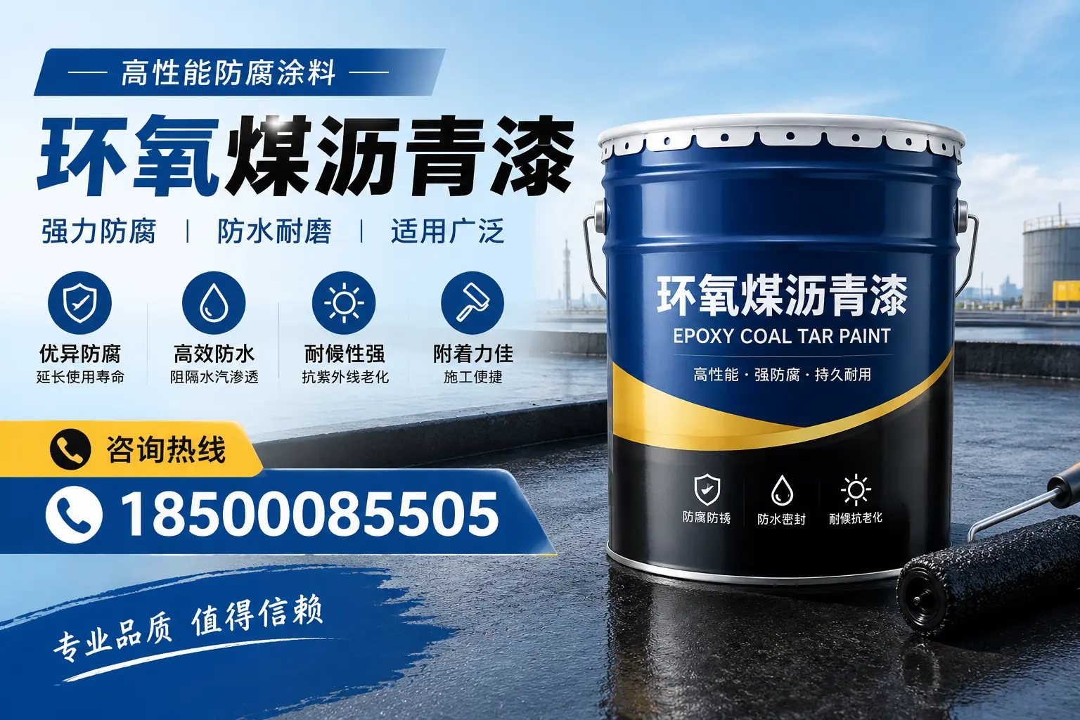 环氧煤沥青漆的主要成分与功能，郴州用户深度了解